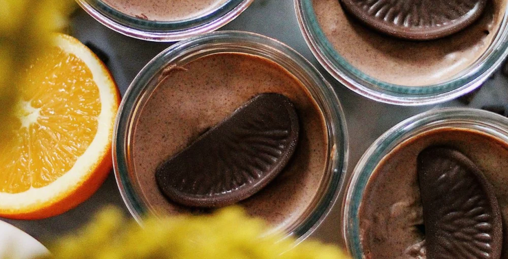 Chia puding s čokoladom i narančom