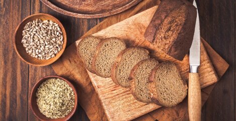 Kruh sa psylliumom - bez glutena, bez kvasca, bez pšenice, bez škroba