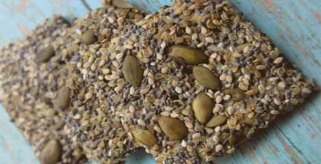 Domaći krekeri od kvinoje i psylliuma su odličan izvor vlakana