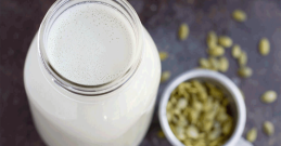 Mlijeko od bučinih sjemenki - bez kolesterola i laktoze