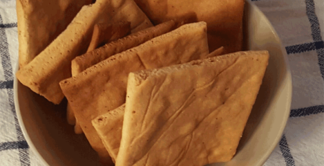 Krekeri bez glutena od bademovog brašna - zdravi recept