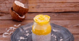 Mango chia puding